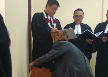Tapak Tilas 500 Meter Warnai Pesta Patibal Batu Onjolan dan Pembangunan GKPS Huta Bayu