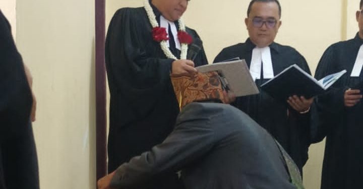 Tapak Tilas 500 Meter Warnai Pesta Patibal Batu Onjolan dan Pembangunan GKPS Huta Bayu