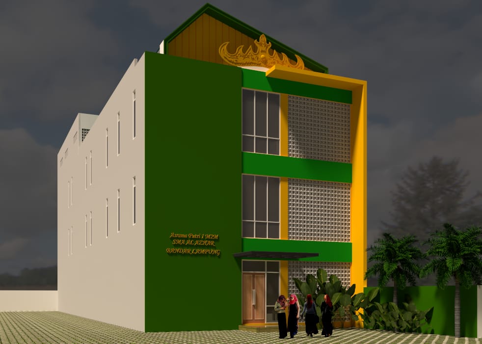 Gambar ASRAMA PUTRI M2M YAYASAN AL AZHAR LAMPUNG