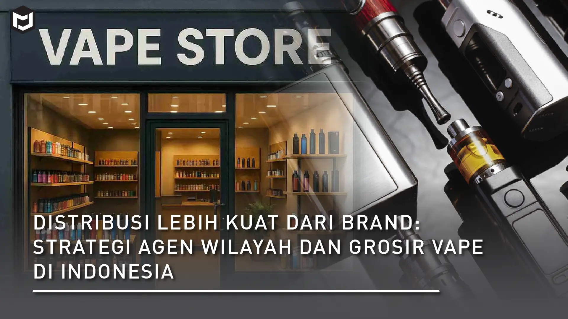 Distribusi Lebih Kuat dari Brand- Strategi Agen Wilayah dan Grosir Vape di Indonesia