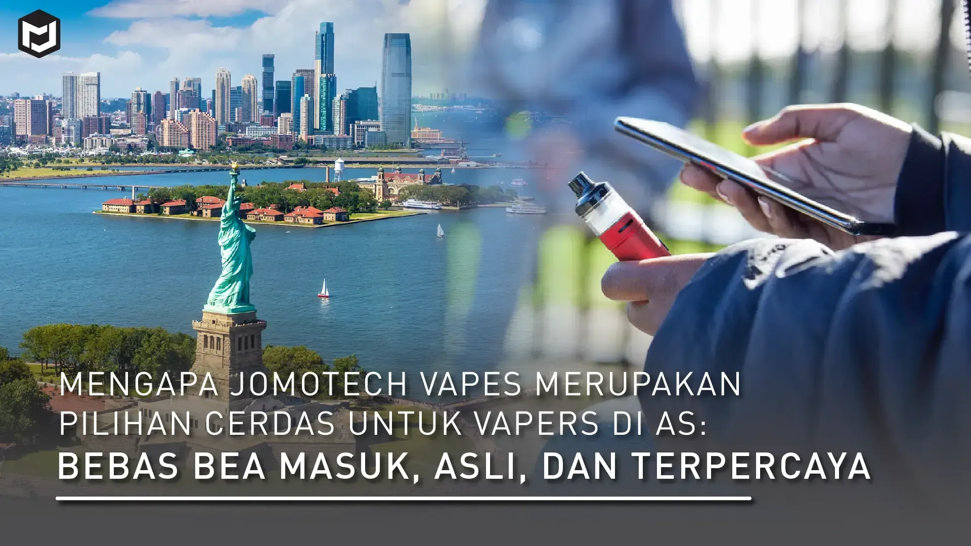 Mengapa Jomotech Vapes Merupakan Pilihan Cerdas untuk Vapers di AS: Bebas Bea Masuk, Asli, dan Terpercaya