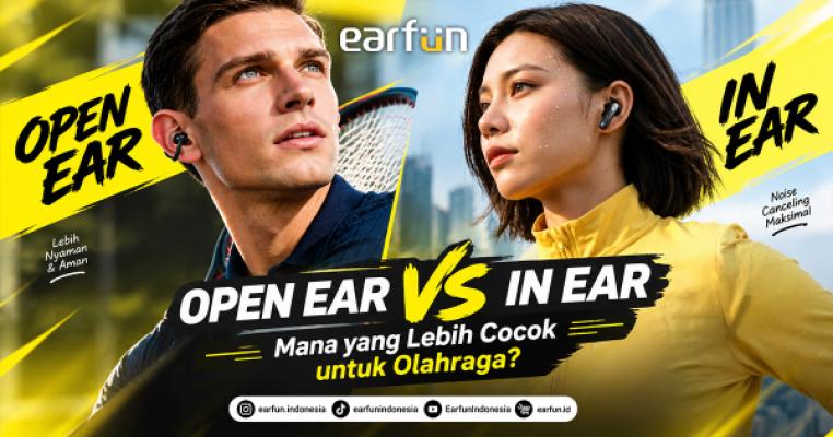 Open Ear vs In Ear: Mana yang Lebih Cocok untuk Olahraga?