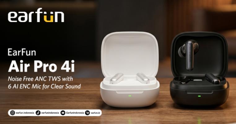 EarFun Air Pro 4i: TWS ANC Terjangkau yang Nggak Kompromi Fitur