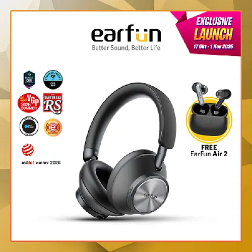 New Launch EarFun Wave Pro X + EarFun Air 2