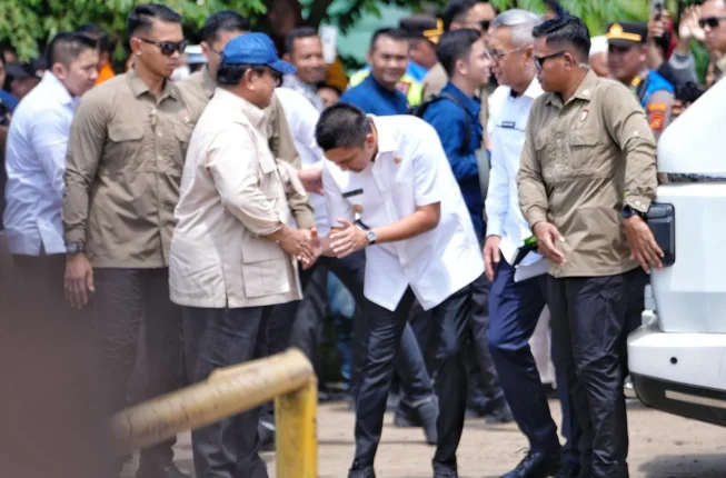 Bupati Sambut Presiden