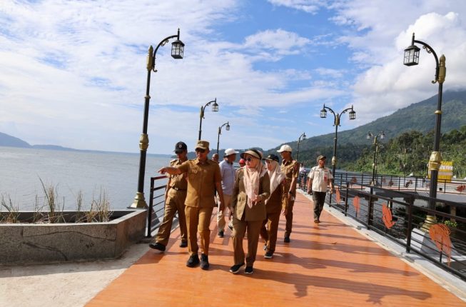 Pak Cik Segera Resmikan Pasar Tematik Wisata Lumbok Seminung di Tepi Danau Ranau