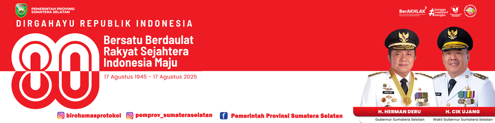 Banner Pemprov Sumsel