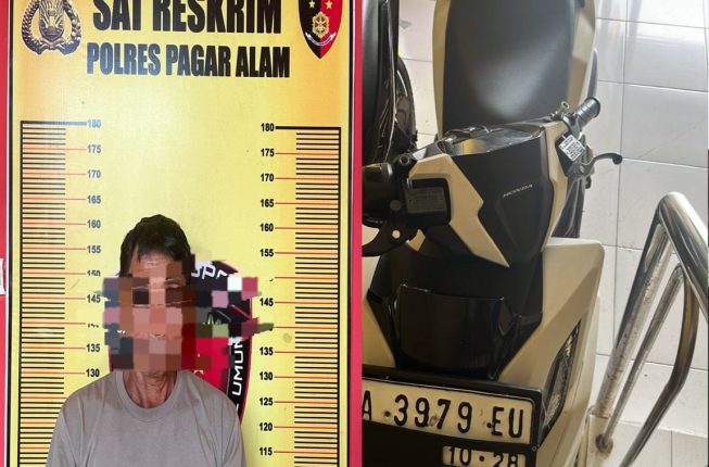 Curi Motor Vario di Pagaralam, Pria Asal Muara Pinang Empat Lawang Ditangkap  di Kebun Singkong – Sumsel Update