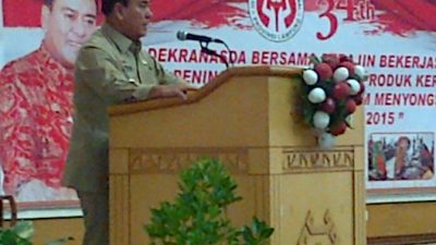 Gubernur Sjachroeddin Minta Dekranasda Lampung Mendata dan Membina Para Perajin