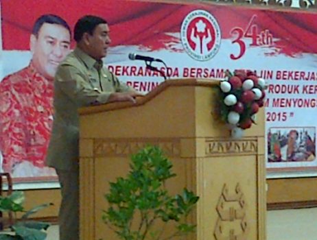 Gubernur Sjachroeddin Minta Dekranasda Lampung Mendata dan Membina Para Perajin