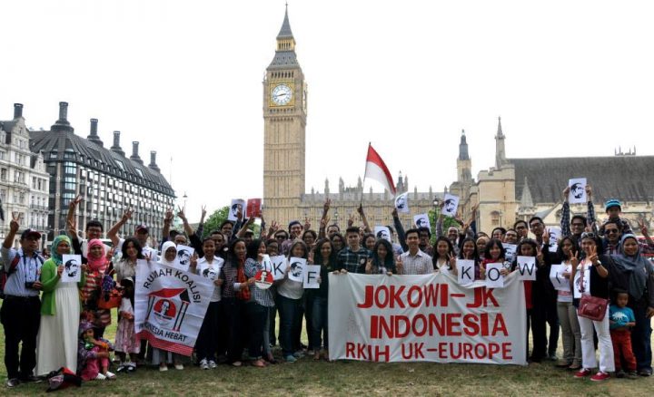 Pelajar, Mahasiswa, Alumni, dan WNI di Inggris Deklarasikan Dukungan untuk Jokowi-JK