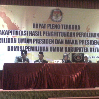 Pilpres 2014: Jokowi-JK Unggul di Blitar