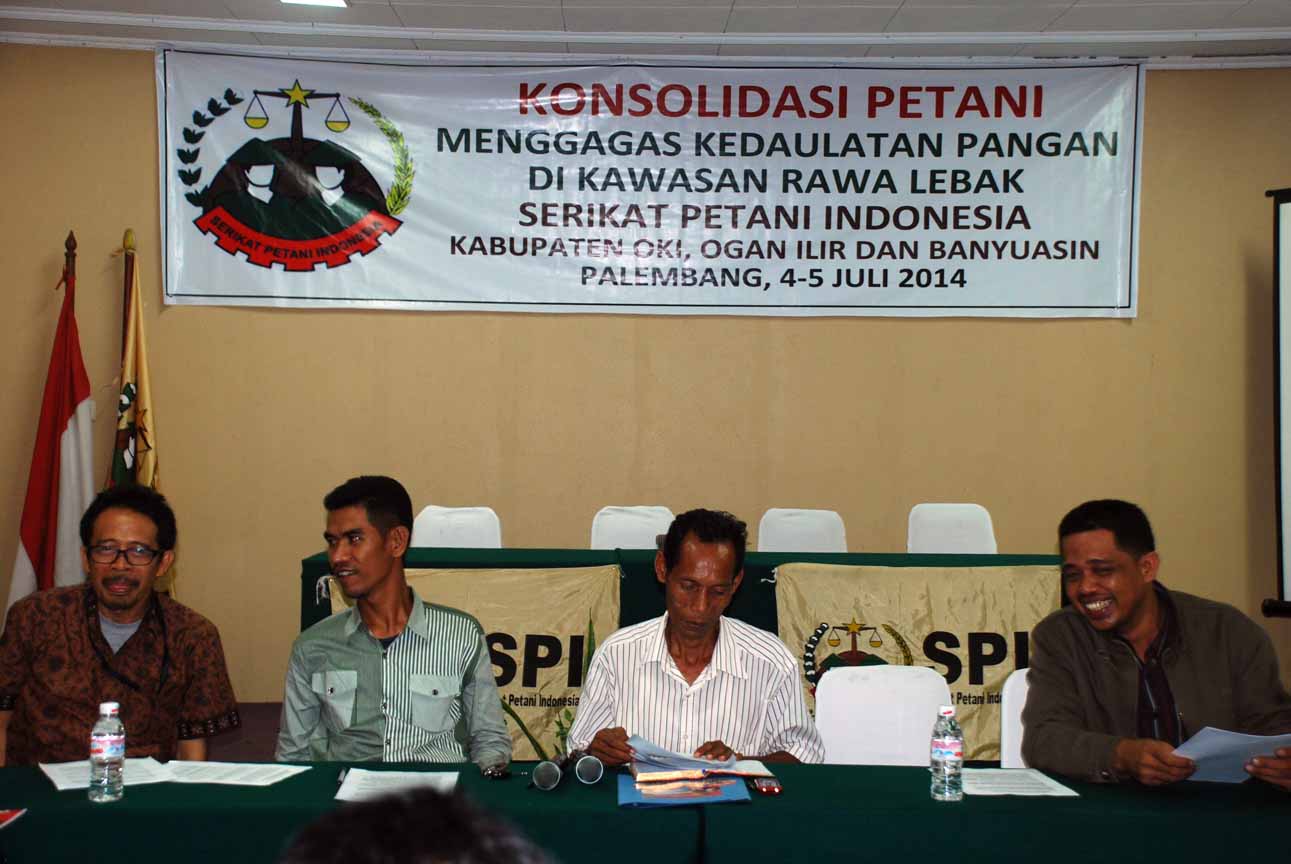 Petani Sawah Lebak Kabupaten OKI Harapkan Jokowi-JK Menang
