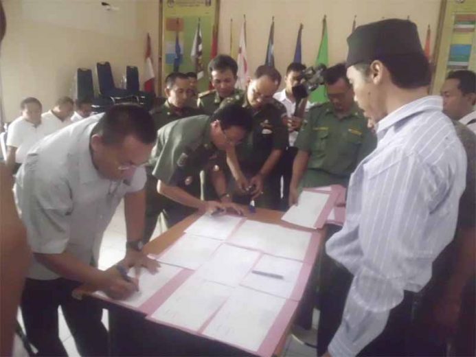 KPU Lantim Gelar Deklarasi Pilpres Damai