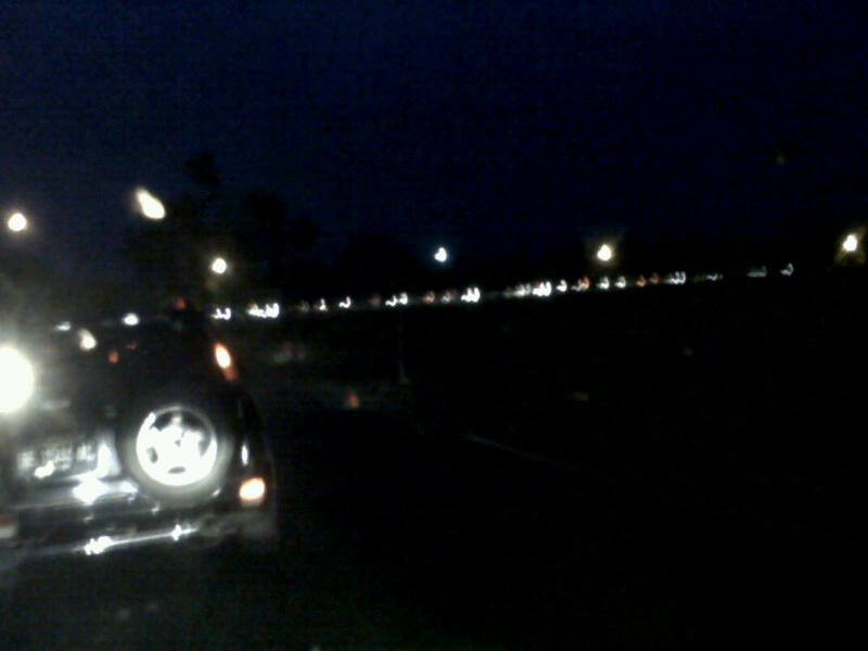 Simpang Tiga Gedongtataan – Kedondong Macet Total