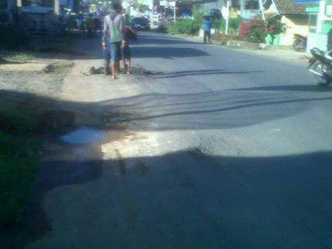 Jelang ‘Musim’ Mudik Idul Fitri, Sejumlah Ruas Jalan di Way Kanan Ditambal