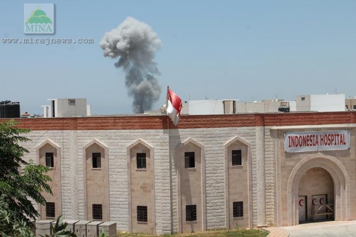 “Drone” Israel Hantam Rumah Sakit Indonesia di Gaza