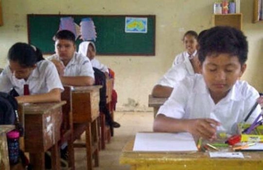 Siswa SDN 2 Kalianda Ikuti Latihan Ujian Sekolah