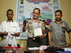 Gembong Narkoba asal Menggala Mati Ditembak
