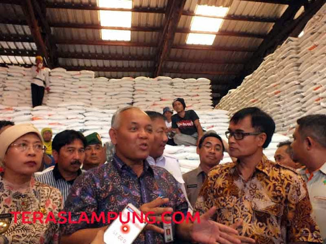 Stok Beras di Lampung akan Aman Hingga Beberapa Tahun ke Depan