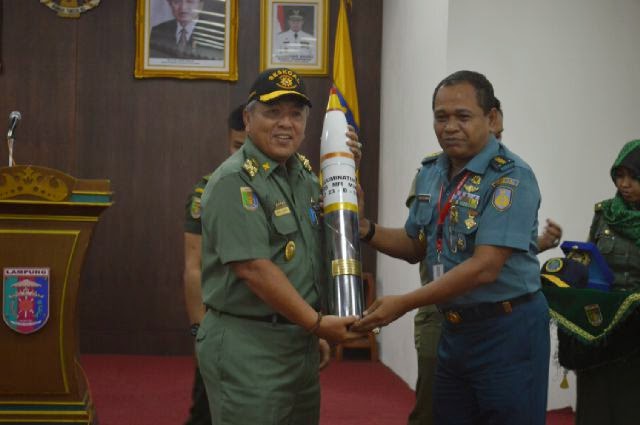 Pemprov dan Polda Lampung Terima Kunjungan Siswa Seskoad dan Seskoal