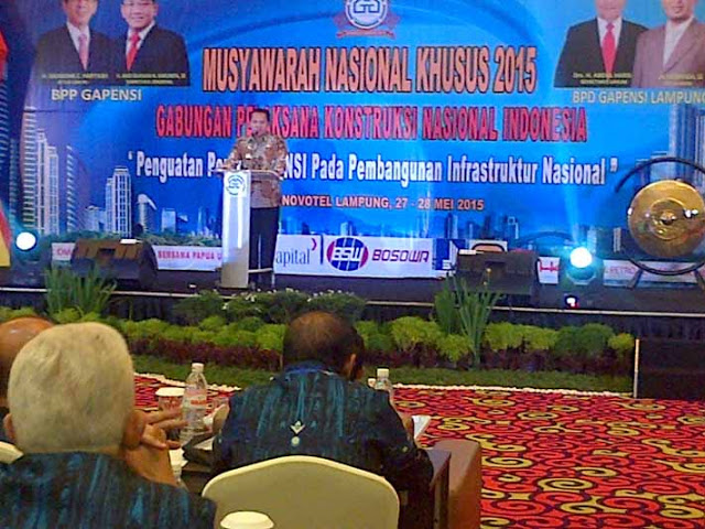 Gubernur Berharap Gapensi Selalu Dukung Program Pembangunan di Lampung