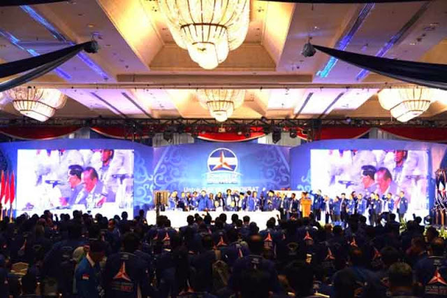 SBY Terpilih Sebagai Ketua Umum DPP Partai Demokrat Secara Aklamasi