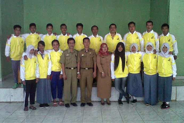 Dinas Pendidikan Lamsel Berangkatkan 18 Atlet O2SN Tingkat Provinsi