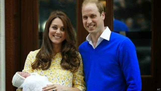 Pangeran William dan Kate Middleton Perkenalkan Bayinya di Hadapan Publik