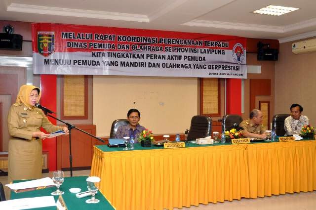 Dispora Lampung Gelar Rakor Terpadu 2015