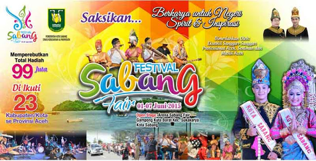 Sambut Festival Sabang Fair, Sabang Disesaki Wisatawan