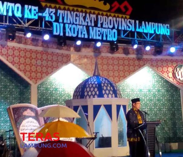 Buka MTQ di Kota Metro, Menteri Agama Beri Kejutan