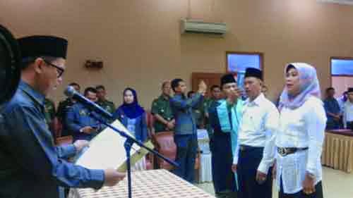 Jelang Pilwakot, KPU Lantik 20 Ketua PPK se-Bandarlampung
