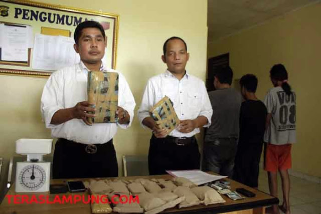 Polda Lampung Ungkap Pengedar Narkoba Jaringan Lapas Way Hui di Kompleks Perumahan Polri Natar
