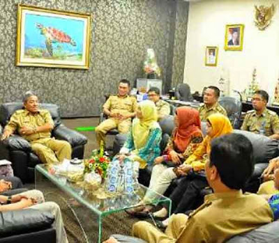 Sekdaprov Terima Kunjungan Tim Penilai Lomba Sekolah Sehat-UKS