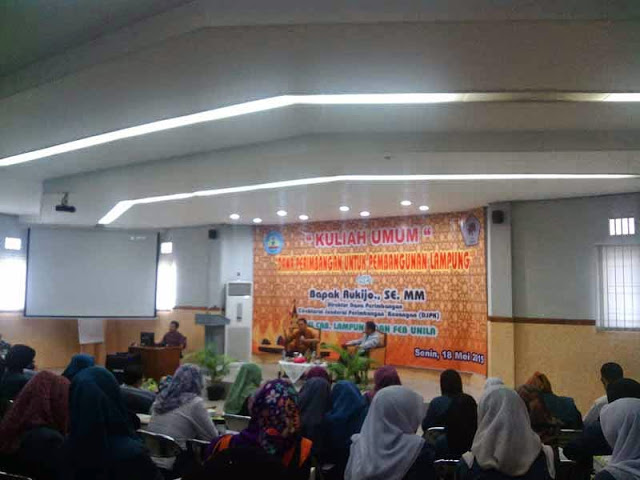 ISEI Lampung Gelar Kuliah Umum di Unila
