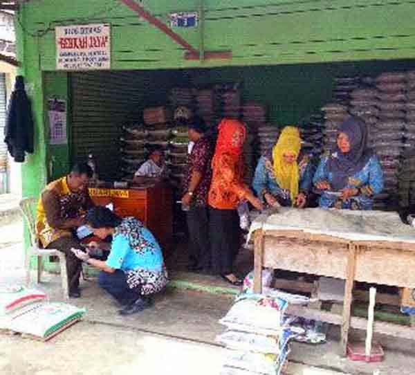 Beras Plastik tidak Beredar di Lampung Utara