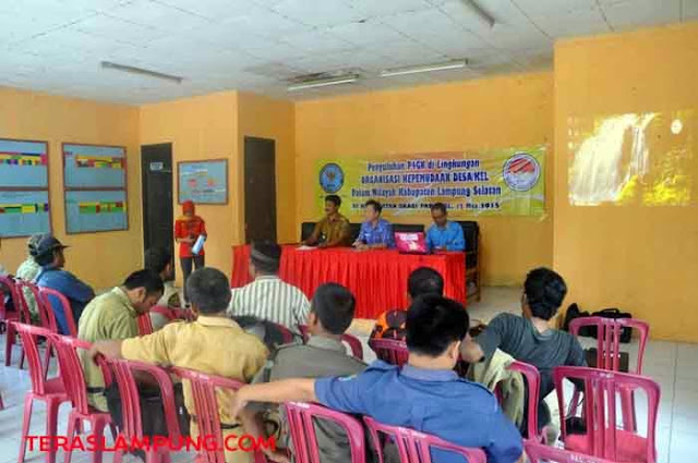BNN Lamsel Sosialisasikan Pencegahan dan Pemberantasan Narkoba Hingga ke Pelosok Desa