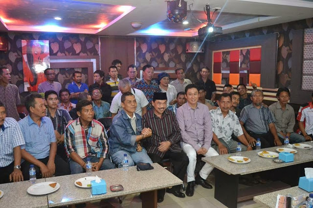 Hartarto-Riza Mirhadi Silaturahmi dengan Tokoh Masyarakat dan Ketua RT