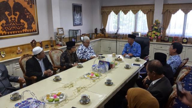 Wagub Lampung Terima Kunjungan Dubes Palestina