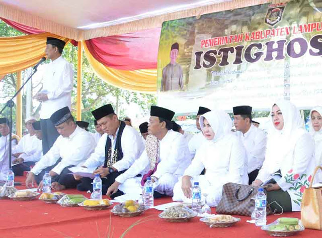 Peringati HUT ke-69, Pemkab Lampung Tengah Gelar Istighosah