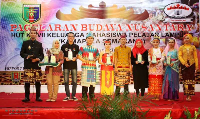 HUT Kamapala, Mahasiswa Lampung di Semarang Rajut Budaya Indonesia