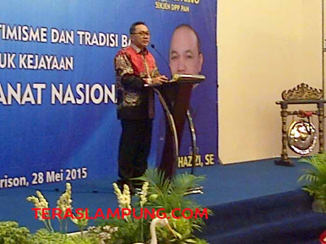 Rapat Pembentukan Pengurus DPW PAN Diwarnai Penujahan