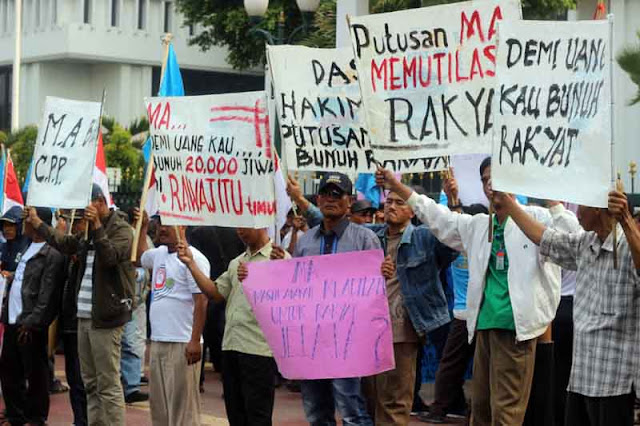 Petambak Dipasena VS CP Prima: Kasasi Ditolak, Ratusan Petambak Geruduk MA