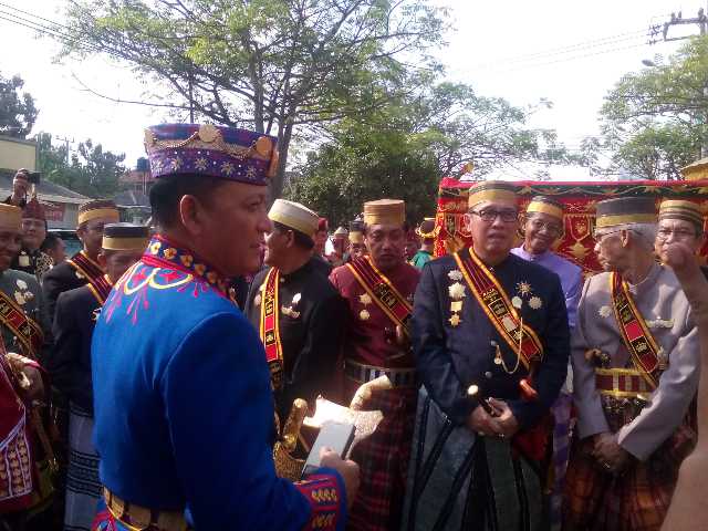 Penyambutan Kapolda Baru, Harapan Besar Tertumpu di Pundak Paduka Yang Dipertuan Edward Syah Pernong