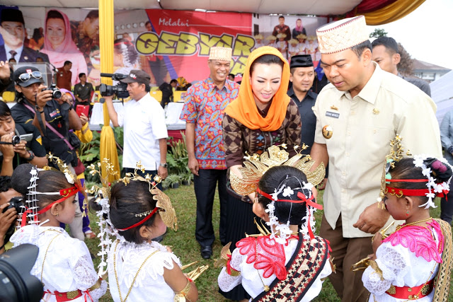 Gebyar Paud Tingkat Kabupaten Lamsel Bangkitkan Kreativitas Anak