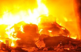 Kebakaran di Lampung Utara, Hanya Hitungan Menit Rumah Heri Sofyan Ludes