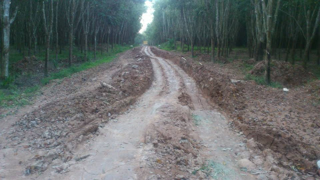 Jalan Mudah Rusak karena Dilalui Truk Bertonase Besar