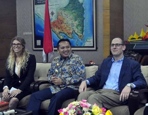 Jajaki Kerjasama dengan Lampung, Konsul Amerika Yakin Bandarlampung akan Jadi Smart City