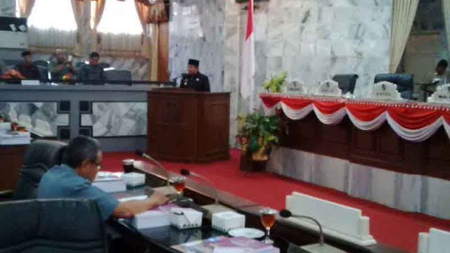 Wabub Sri Widodo Sampaikan LKPj Bupati Lampung Utara